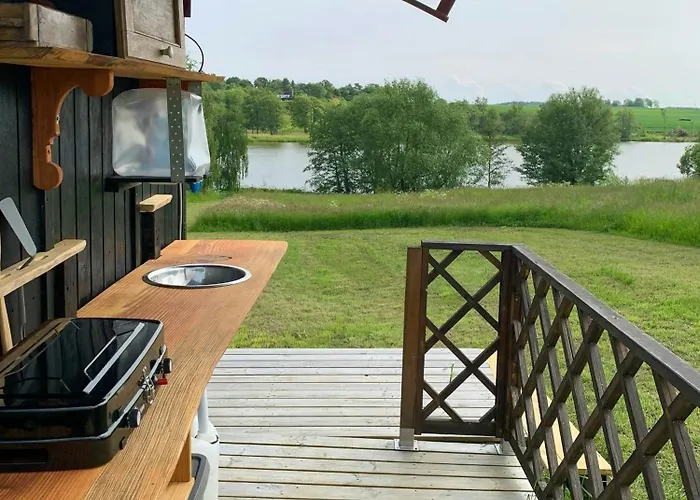 Wagon With View Over Ollerup